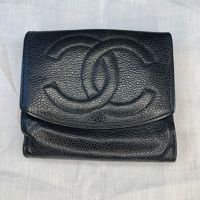 CHANEL(シャネル)のCHANEL　シャネル　折りたたみ財布 レディースのファッション小物(財布)の商品写真