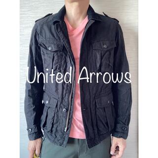 ユナイテッドアローズ(UNITED ARROWS)の【United Arrows】Spring Jacket /S Black (ミリタリージャケット)