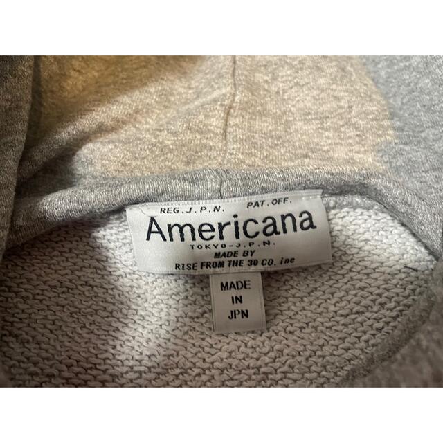 AMERICANA(アメリカーナ)の【なお美様専用】🌈Americana ロゴパーカー レディースのトップス(パーカー)の商品写真