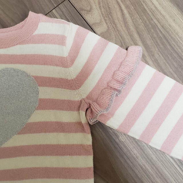 babyGAP(ベビーギャップ)のbabyGAP フリルセーター キッズ/ベビー/マタニティのキッズ服女の子用(90cm~)(ニット)の商品写真