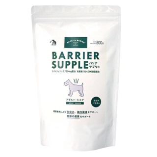 バリアサプリ　アダルト　シニア　500g 犬用　(ペットフード)