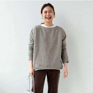 ジャーナルスタンダード(JOURNAL STANDARD)のJOURNAL STANDARD relume ピグメントバッククロススウェット(トレーナー/スウェット)