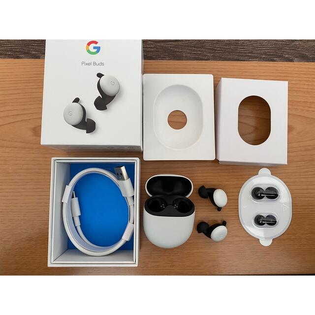 Google(グーグル)のGoogle Pixel Buds/ワイヤレスイヤホン スマホ/家電/カメラのオーディオ機器(ヘッドフォン/イヤフォン)の商品写真