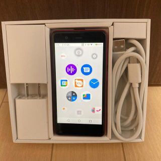 ラクテン(Rakuten)の楽天mini RED クリムゾンレッド(スマートフォン本体)