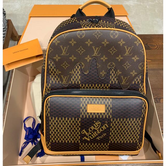 LOUIS VUITTON x NIGO®  キャンパス・バックパックレザー皮革の種類