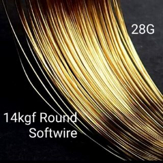 14kgf ラウンドワイヤー ソフト 28G 1m(各種パーツ)