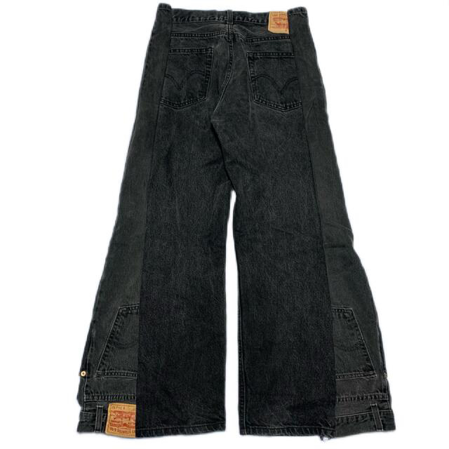 Levi's - 下北沢 NOILL 購入 リメイクデニムパンツの通販 by 衍 Levi's - 下北沢 NOILL 購入 リメイクデニムパンツの通販 by 衍