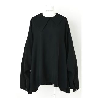 【新品】完売品‼️<ENFOLD >PEツイル アシンメカラーブラウス