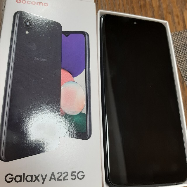 GALAXY A22 5G ブラック