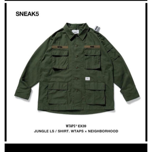 neighborhood wtaps JUNGLE LS SHIRTS - ミリタリージャケット