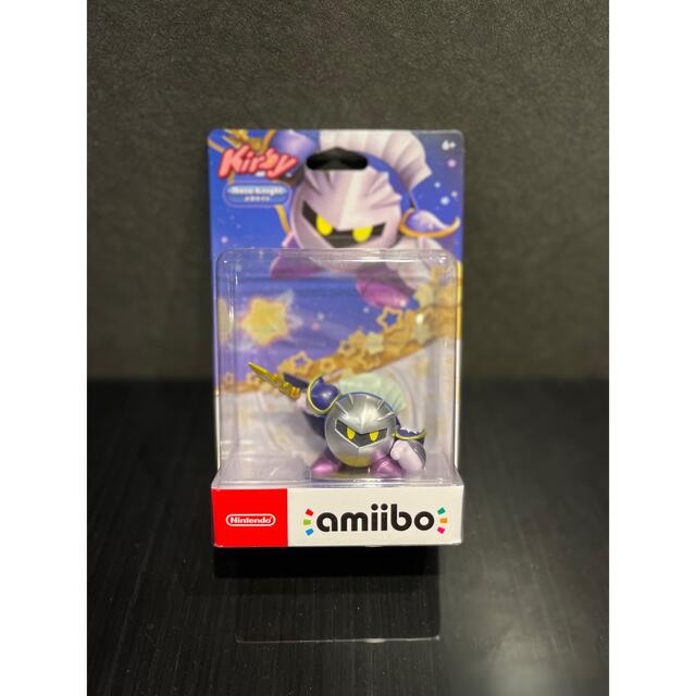 Nintendo Switch(ニンテンドースイッチ)の新品･未開封  amiibo メタナイト(星のカービィシリーズ) エンタメ/ホビーのフィギュア(ゲームキャラクター)の商品写真