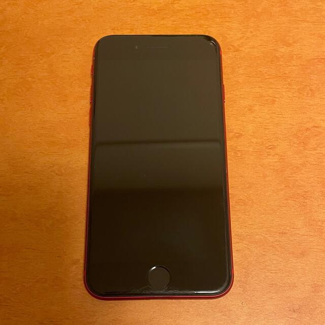 iPhoneSE2 レッド 64GBスマートフォン/携帯電話