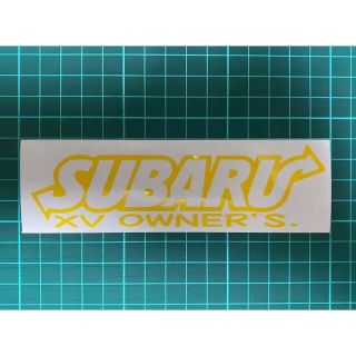 SUBARU XV OWNER'Sステッカー(車外アクセサリ)