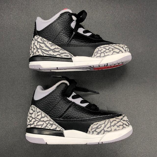 NIKE(ナイキ)のJORDAN3 ジョーダン3 TD 13cm 7c キッズ/ベビー/マタニティのベビー靴/シューズ(~14cm)(スニーカー)の商品写真