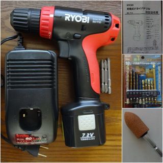 リョービ(RYOBI)のドライバードリル BD-710 リョービ RYOBI（充電式） (工具/メンテナンス)