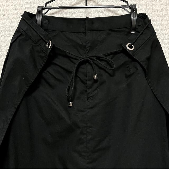 KBF(ケービーエフ)の■ KBF タックプリーツ変形スカート レディースのスカート(ひざ丈スカート)の商品写真