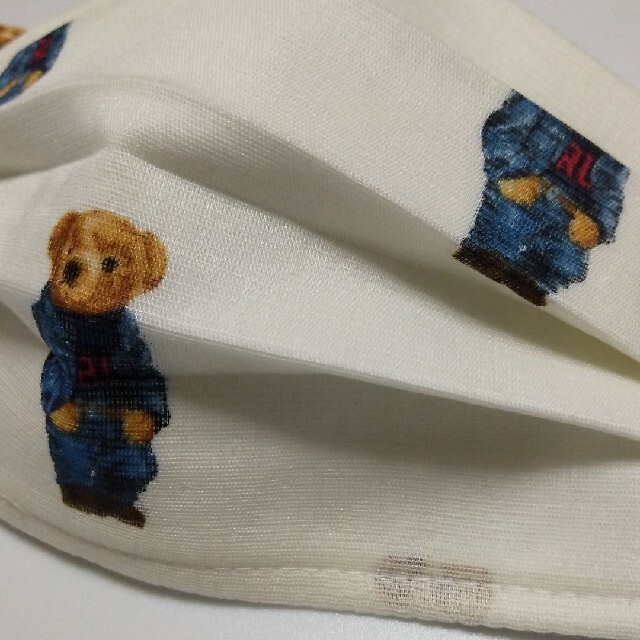 ハンドメイド テディベア くま インナーマスク