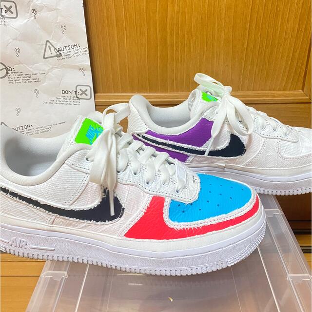 NIKE(ナイキ)の美品❗️NIKE WMNS AIR FORCE 1 07 LX "REVEAL" レディースの靴/シューズ(スニーカー)の商品写真