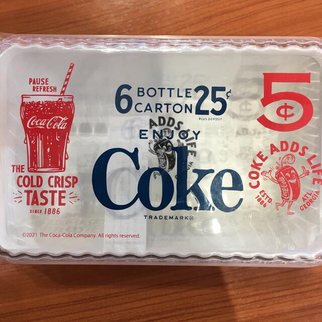 コカ・コーラ(コカコーラ)のコカコーラ　Coca-Cola ランチボックス　コカ・コーラ インテリア/住まい/日用品のキッチン/食器(弁当用品)の商品写真