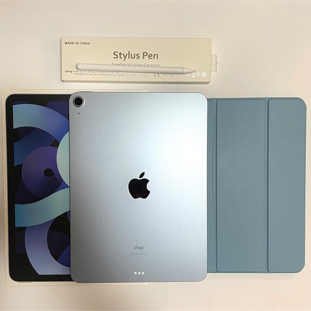 人気が高い 256GB 4 Air iPad - Apple スカイブルー 10.9インチ Wi-Fi