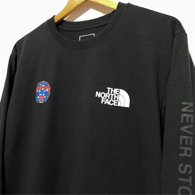 THE NORTH FACE(ザノースフェイス)のレアモデル ☆  新品 ノースフェイス IC ロンT  XL LL 黒 メンズのトップス(Tシャツ/カットソー(七分/長袖))の商品写真