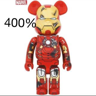 メディコムトイ(MEDICOM TOY)のBE@RBRICK IRON MAN MARK VII DAMAGE 400%(キャラクターグッズ)