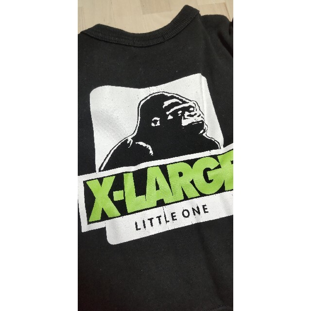 XLARGE(エクストララージ)のエクストララージキッズ　トレーナー　110  エックスガール キッズ/ベビー/マタニティのキッズ服男の子用(90cm~)(Tシャツ/カットソー)の商品写真