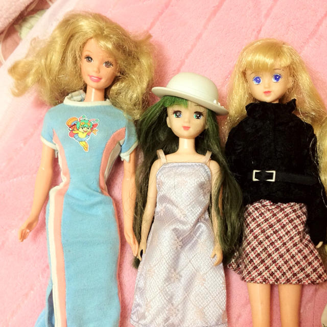 Barbie(バービー)のバービー♡リカちゃん♡５体セット エンタメ/ホビーのおもちゃ/ぬいぐるみ(ぬいぐるみ)の商品写真