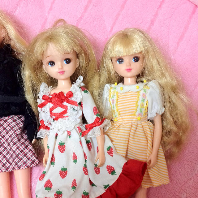 Barbie(バービー)のバービー♡リカちゃん♡５体セット エンタメ/ホビーのおもちゃ/ぬいぐるみ(ぬいぐるみ)の商品写真