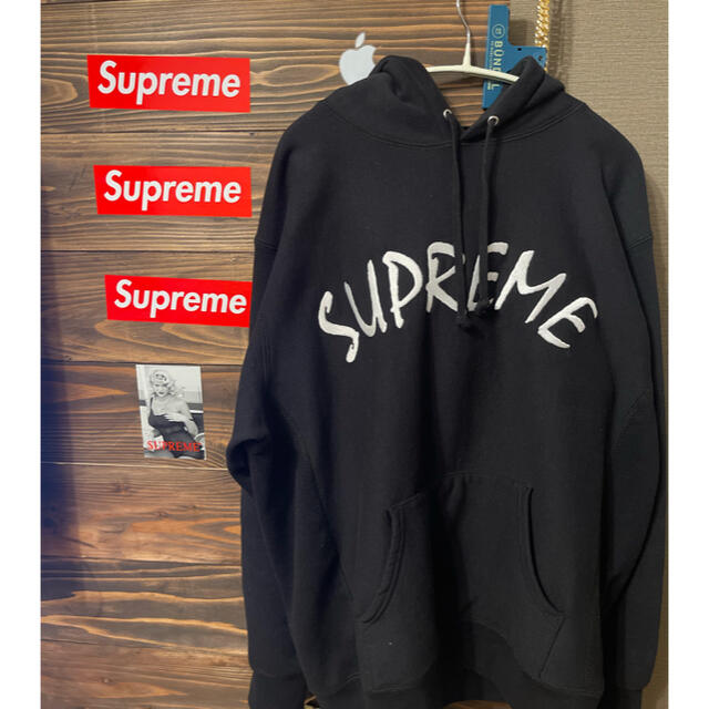 supreme HOODED SWEATSHIRT size M パーカー - スウェット