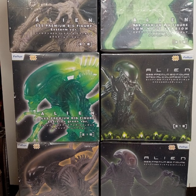 ALIEN  エイリアン　フィギュア　セット エンタメ/ホビーのフィギュア(SF/ファンタジー/ホラー)の商品写真