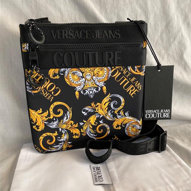 新品 VERSACE JEANS COUTURE メンズ バッグ サコッシュ バ 1