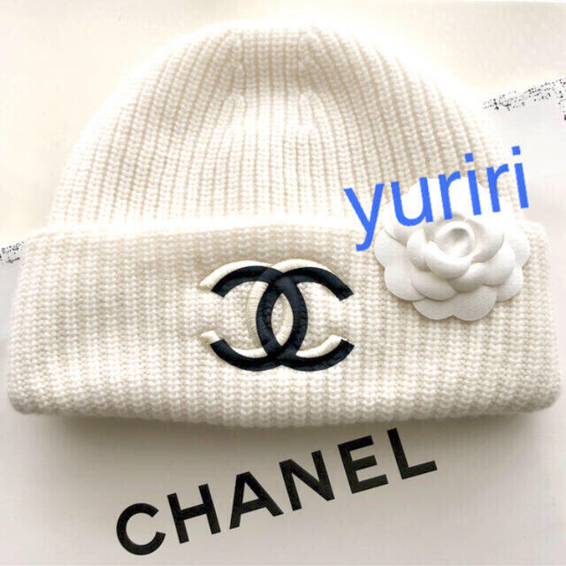 CHANEL(シャネル)の🖤シャネル🤍新品未使用✨完売品❣️ レディースの帽子(ニット帽/ビーニー)の商品写真