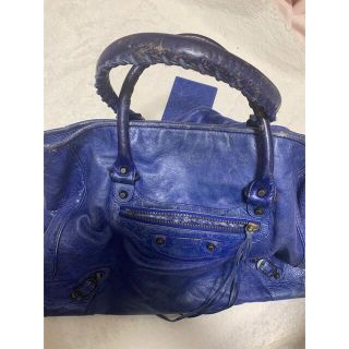 バレンシアガバッグ(BALENCIAGA BAG)のバレンシアガ  バック　ブルー　(ショルダーバッグ)