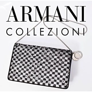 アルマーニ コレツィオーニ(ARMANI COLLEZIONI)のARMANI COLLEZIONI 美品　クラッチ　ショルダー　バック(クラッチバッグ)