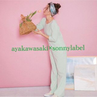 サニーレーベル(Sonny Label)の【ayakawasaki×sonnylabel】コラボオールインワン ミント(オールインワン)