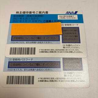 ANA(全日本空輸) - ANA株主優待券2枚の通販 by りうりこ's shop 
