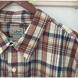 エルエルビーン(L.L.Bean)のL.L.Bean エルエルビーン　チェックシャツ　L(シャツ)