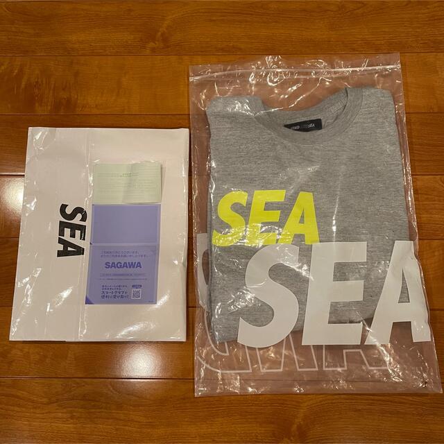 WIND AND SEA(ウィンダンシー)のwind and sea WDSーCS−169 グレー メンズのトップス(Tシャツ/カットソー(七分/長袖))の商品写真