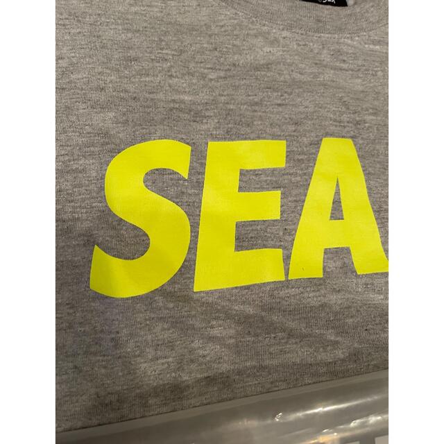 WIND AND SEA(ウィンダンシー)のwind and sea WDSーCS−169 グレー メンズのトップス(Tシャツ/カットソー(七分/長袖))の商品写真