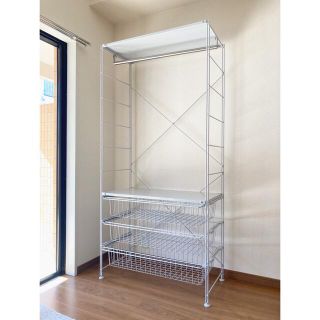 MUJI (無印良品) - 無印良品スチールユニットシェルフ・スチール棚