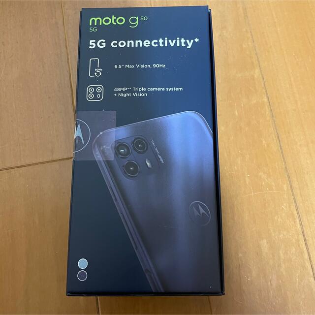 新品未開封】 モトローラ moto g50 5G テンダーグリーン - www ...