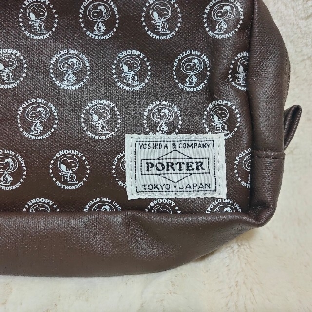 PORTER(ポーター)の【未使用】PORTER×SNOOPY　ポーター×スヌーピー　ポーチ レディースのファッション小物(ポーチ)の商品写真