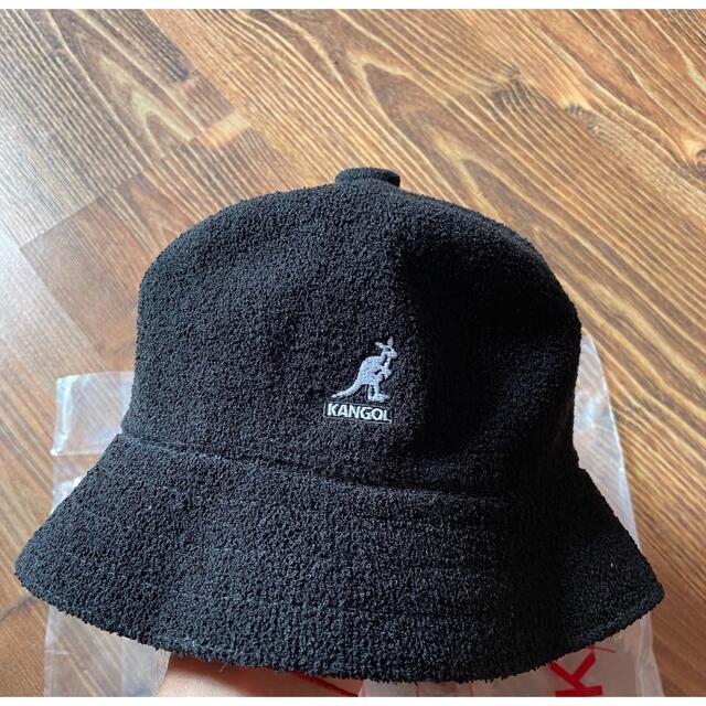 KANGOL(カンゴール)のカンゴール バケットハット ブラック 黒 メンズ レディース 帽子 レディースの帽子(ハット)の商品写真