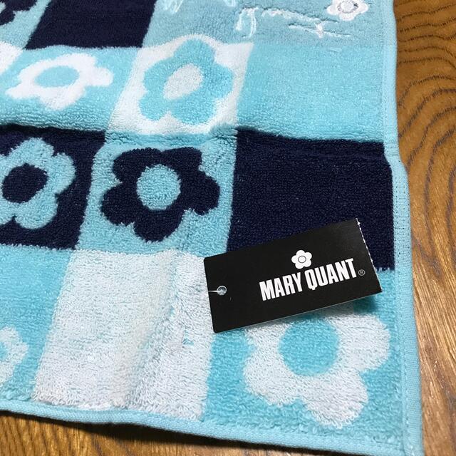 MARY QUANT(マリークワント)のハンドタオル　マリークワント　ブルー　25×25 レディースのファッション小物(ハンカチ)の商品写真