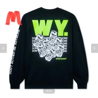 アフターベース(AFTERBASE)のAFTERBASE WASTED YOUTH WY  L/S TEE サイズM(Tシャツ/カットソー(七分/長袖))