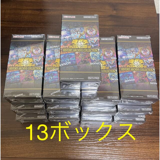 遊戯王HISTORY ARCHIVE COLLECTION 13ボックストレーディングカード