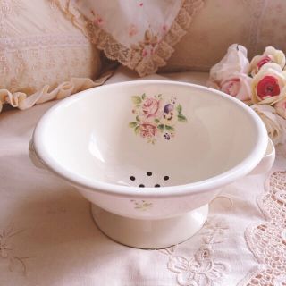 アフタヌーンティー(AfternoonTea)のお値下げ♡イマンイザベラミニコランダー薔薇マニーローズバスケットイケア(収納/キッチン雑貨)