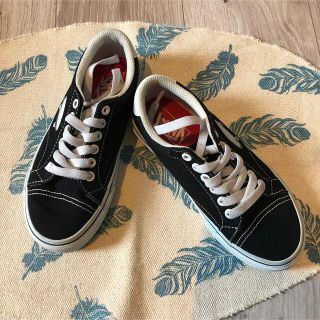 ヴァンズ(VANS)のVANS ヴァンズ コートアイコン　スニーカー　黒　20センチ(スニーカー)