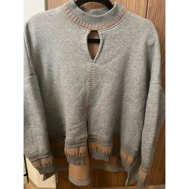 通常 1本タイプ mame kurogouchi 16aw スウェットプルオーバー
